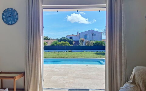 Les Salines: Schwimmbad, Bauernhaus, Estate, Villa, Resort, Hazienda, Eco Hotel, Hinterhof