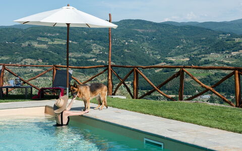 Villa Casabada: Bergforms, Berg, Hügel, Gebirge, Schwimmbad, Hochland, Freizeit, Bergstation, Grat, Senke