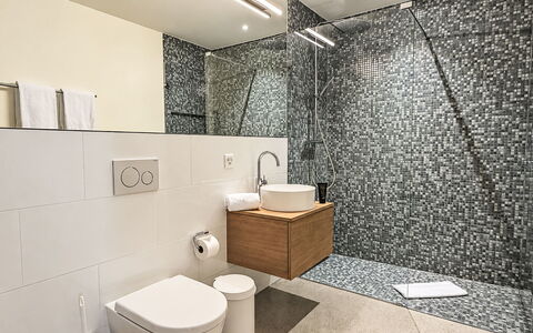Selva 42: Flooring, Wand, Interior Design, Fussboden, Armatur, Badezimmer, Fliese, Toilette, Installation, Verbundwerkstoff