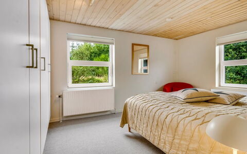 Helemine - 800M from the Sea: Interior Design, Bett, Schlafzimmer, Flooring, Wand, Fussboden, Holz, Decke, Bettdecke, Bedding
