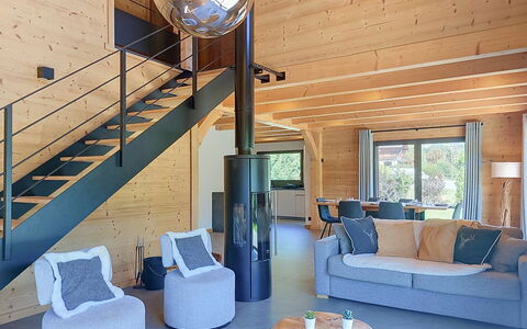 L'Aigle Blanc: Holz, Dach, Hütte, Blockhaus, Estate, Strahl, Holz, Veranda, Design, Hartholz