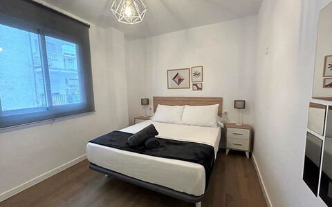 Caribe: Interior Design, Schlafzimmer, Bett, Möbel, Zimmer, Fussboden, Flooring, Wohnung, Bettdecke, Bedding