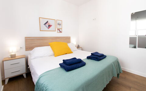 Caribe: Möbel, Interior Design, Bett, Holz, Flooring, Fussboden, Schlafzimmer, Zimmer, Bettdecke, Decke