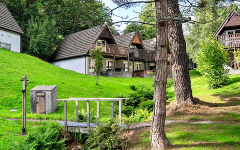 Daisy Valley Lodge: Haus, Hütte, Zuhause, Menschliche Siedlung, Ländliches Gebiet, Rasen, Garten, Garten, Bauernhaus, Dorf