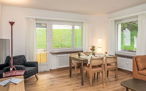 Chesa Salet: Strauch, Haus, Wohngebiet, Zuhause, Garten, Schatten, Garten, Hof, Blumentopf