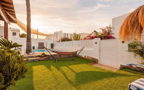 Rompeolas: Strauch, Haus, Wohngebiet, Zuhause, Garten, Schatten, Garten, Hof, Blumentopf