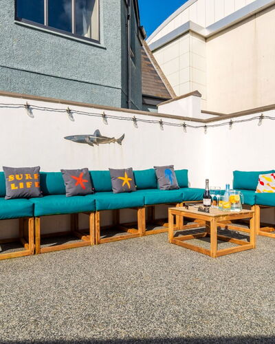 Towan Lobster: Möbel, Gartenmöbel, Couch, Kissen, Dekokissen, Wohnzimmer, Holzbeize, Kissen, Hartholz