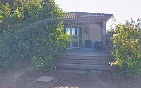A Casetta: Strauch, Grundstueck, Garten, Hütte, Gartenbauten, Hinterhof, Landscaping, Schatten, Estate, Garten