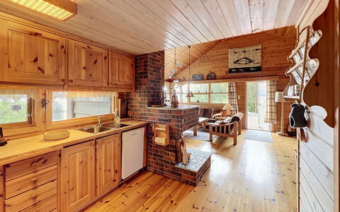 Nonstuo: Holz, Decke, Zuhause, Küche, Hütte, Interior Design, Blockhaus, Hartholz, Holzbeize, Light Fixture