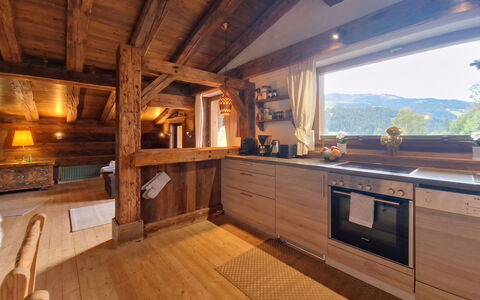 Manharthof: Die Architektur, Steigung, Hütte, Gebirge, Blockhaus, Abstellgleis, Holz, Alpen, Eco Hotel, Bergdorf