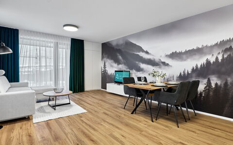 Lagom: Holzboden, Interior Design, Flooring, Holz, Möbel, Fussboden, Laminatboden, Zuhause, Wohnzimmer, Zimmer