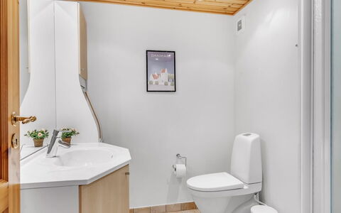 Terese - 200M to the Fjord: Armatur, Flooring, Interior Design, Fussboden, Badezimmer, Sinken, Toilette, Toilleten Sitz, Decke, Installation