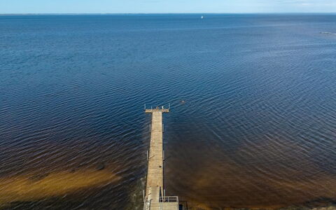 Apsolon - 50M to the Fjord: Blau, Wasser, Horizont, Meer, Küsten Und Ozeanische Forms, Ozean, Seebrücke