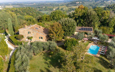 Podere Selva, Pool, Chianti: Estate, Hütte, Essen, Bauernhaus, Villa, Hinterhof, Hazienda, Eco Hotel, Plantage