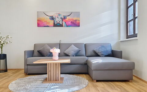 Radstadt 26: Möbel, Interior Design, Couch, Flooring, Fussboden, Holz, Wohnzimmer, Zuhause, Textil, Kissen