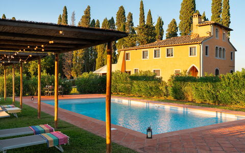 Villa Poggio Bellavista 8: Hazienda, Villa, Schwimmbad