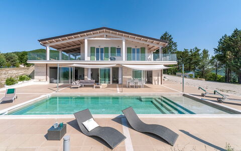 Dimora Montefalcone 8, Emma Villas: Zuhause, Veranda, Resort, Estate, Schwimmbad, Balkon, Villa, Schatten, Villa, Eco Hotel