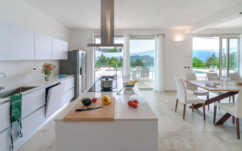 Dimora Montefalcone 8, Emma Villas: Interior Design, Möbel, Flooring, Fussboden, Holz, Küche, Decke, Zuhause, Countertop, Stuhl