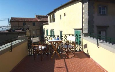 Terrazza - Cortona, Toskana, Italien