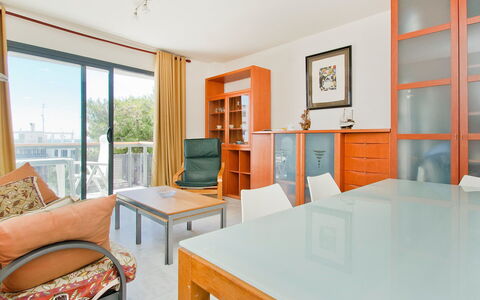 Edificio Nautic: Zimmer, Eigentum, Möbel, Interior Design, Orange, Gebäude, Haus, Grundeigentum, Fussboden, Schlafzimmer