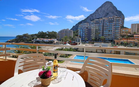 Calpe Calp 178: Pflanze, Möbel, Eigentum, Fenster, Stuhl, Gebäude, Holz, Beleuchtung, Blumentopf, Die Architektur
