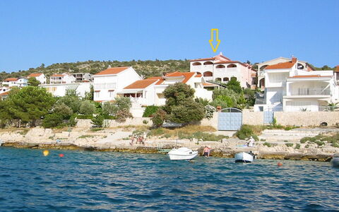 Rogoznica Ražanj 510: Wasser, Himmel, Gebäude, Boot, Azurblau, Haus, Watercraft, See, Küsten Und Ozeanische Forms, Gewässer