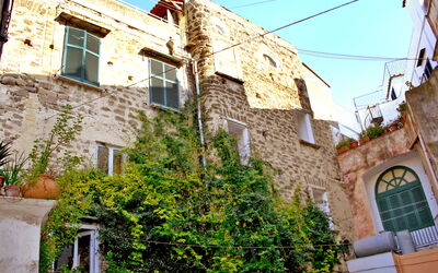 Ischia Ponte 10: Daytime, Himmel, Eigentum, Fotografieren, Fenster, Gebäude, Grün, Natur, Vegetation, Nachbarschaft