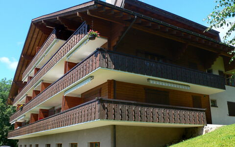 Villars 786: Himmel, Gebäude, Pflanze, Grün, Fenster, Baum, Urban Design, Materialeigenschaft, Geschäftshaus, Fassade