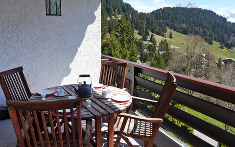 Savoie 1: Himmel, Möbel, Eigentum, Tabelle, Gebäude, Pflanze, Berg, Wolke, Fenster, Holz