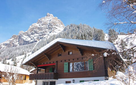 Chalet Marietta: Himmel, Schnee, Berg, Gebäude, Fenster, Haus, Steigung, Baum, Natürliche Landschaft, Landschaft