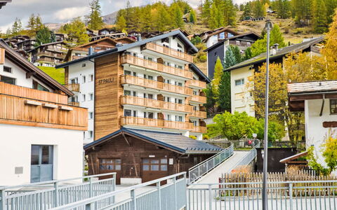 St. Pauli: Gebäude, Die Architektur, Fassade, Wohnung, Urban Design, Gebirge, Eigentumswohnung, Bergdorf, Alpen, Balkon
