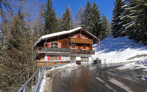 Lärchenheim: Winter, Schnee, Eigentum, Baum, Gebirge, Bergstation, Berg, Haus, Einfrieren, Zuhause