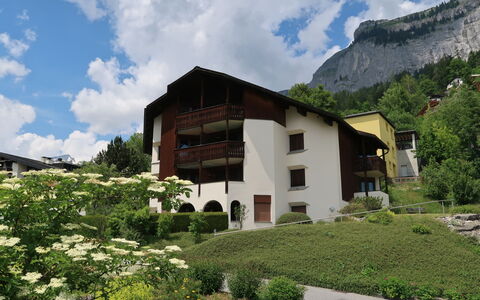 Flims 200: Wolke, Pflanze, Himmel, Gebäude, Fenster, Berg, Blume, Haus, Baum, Natürliche Landschaft
