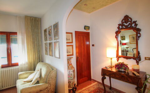 Villa Campo del Mulino: Zimmer, Eigentum, Möbel, Interior Design, Bett, Schlafzimmer, Gebäude, Haus, Decke, Grundeigentum