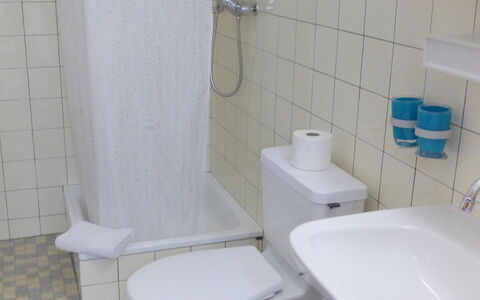 Grindelwald 255: Toilleten Sitz, Eigentum, Armatur, Toilette, Weiss, Lila, Badezimmer, Bad Sink, Installation