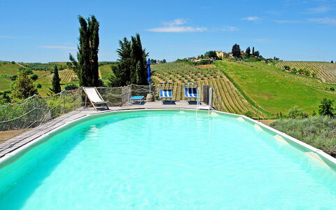 Il Vallone: Wasser, Himmel, Pflanze, Wolke, Schwimmbad, Azurblau, Rechteck, Natürliche Landschaft, Baum, Gewässer