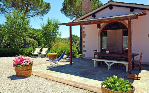 Il Vallone: Eigentum, Haus, Gebäude, Grundeigentum, Zuhause, Pergola, Hinterhof, Garten, Terrasse, Hütte