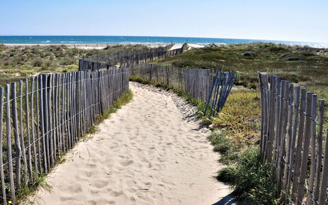 Canet-Plage 310: Schwimmbad, Bauernhaus, Estate, Villa, Resort, Hazienda, Eco Hotel, Hinterhof
