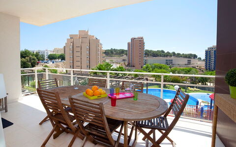 Calpe Calp 907: Eigentum, Grundeigentum, Gebäude, Zimmer, Möbel, Haus, Interior Design, Tabelle, Balkon, Wohnung