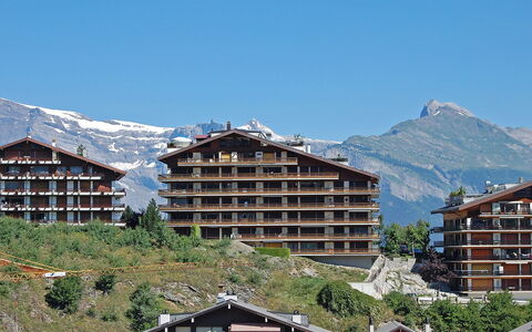Nid D'Aigle E1: Bergforms, Berg, Bergdorf, Gebirge, Bergstation, Menschliche Siedlung, Gebäude, \Stadt, Die Architektur, Himmel