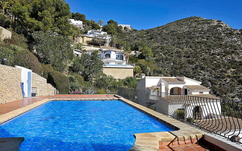 La Colina: Schwimmbad, Eigentum, Blau, Haus, Grundeigentum, Gebäude, Azurblau, Urlaub, Estate, Zuhause