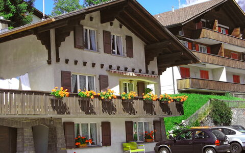 Grindelwald 104: Auto, Himmel, Rad, Eigentum, Gebäude, Pflanze, Fahrzeug, Fenster, Haus