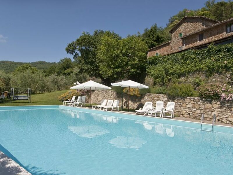 Close up of main swimming pool