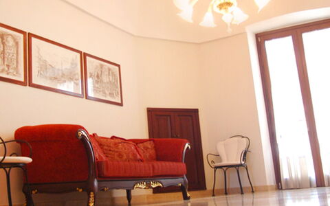 Tenuta Nucci: Zimmer, Eigentum, Möbel, Decke, Fussboden, Rot, Interior Design, Haus, Gebäude, Wand