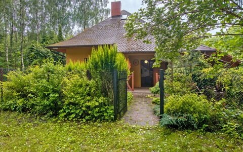 Borowikowa: Strauch, Hütte, Dach, Haus, Garten, Ground, Bauernhaus, Hinterhof, Gartenbauten, Landscaping
