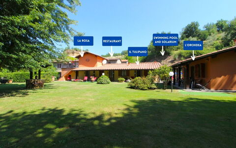 Le Balze: Haus, Dach, Wohngebiet, Zuhause, Hütte, Grundstueck, Estate, Ländliches Gebiet, Rasen, Garten