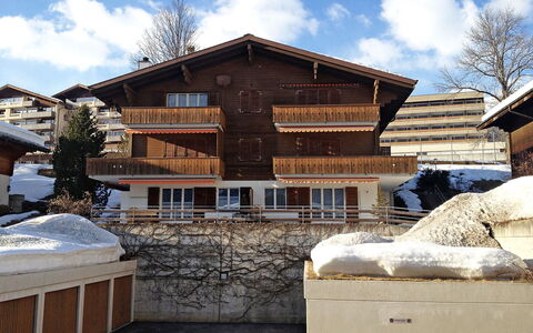 Grindelwald 253: Wolke, Himmel, Gebäude, Schnee, Fenster, Holz, Baum, Haus, Einfrieren, Nachbarschaft