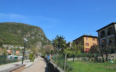 Lungolago - Lavena Ponte Tresa, Lombardei, Italien