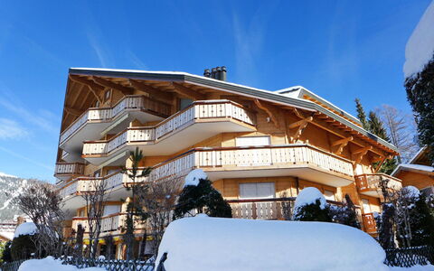 Villars 785: Holz, Die Architektur, Zuhause, Balkon, Hütte, Einfrieren, Winter, Schnee, Abstellgleis