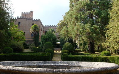 The Castle from the Italian Style Garden